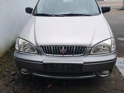 Gebraucht Kia Carens 110 PS (80 kW) 2002 Grau Van / Kleinbus