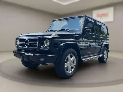 Gebraucht Mercedes G500 296 PS (217 kW) 2007 Obsidianschwarz metallic SUV