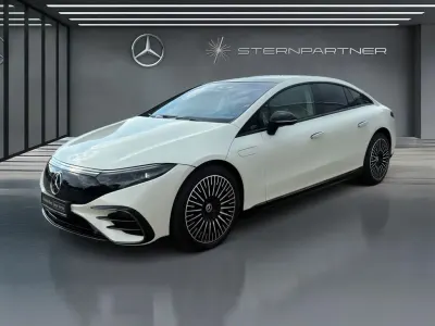 Gebraucht Mercedes EQS580 AMG 384 kW (523 PS) 2024 Weiß Limousine