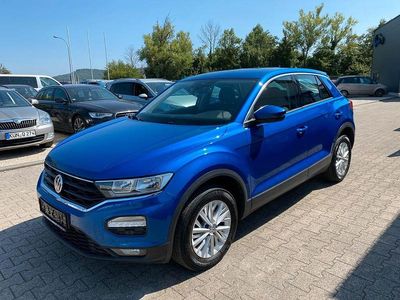 Gebraucht VW T-Roc Basis 116 PS (85 kW) 2018 Blau SUV