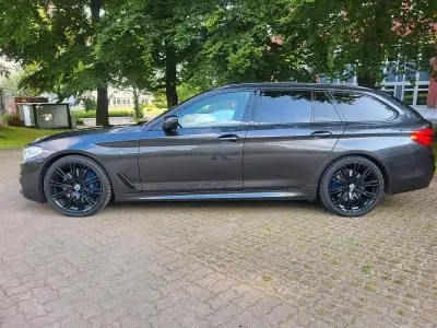 Brugt BMW 540 Shadowline 320 HK (235 kW) 2018 Grå Stationcar