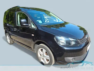 Gebraucht VW Caddy Trendline 102 PS (75 kW) 2014 Schwarz Van / Kleinbus