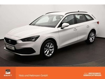 Usata Seat Leon ST Style 110 CV (80 kW) 2021 Bianco Station wagon