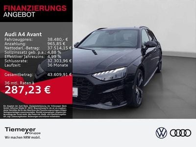Gebraucht Audi A4 S-Line 204 PS (150 kW) 2025 Schwarz Kombi