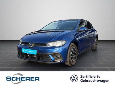 Reef blue metallic (metallic) Gebraucht 2025 VW Polo Life Limousine | 18.900 € (Guter Preis)
