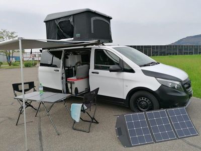 gebraucht Mercedes Vito Dachzelt Camper mit Standheizung Reisefertig