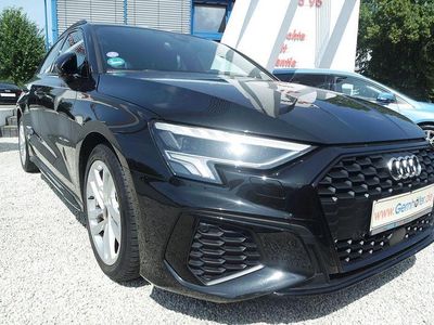 Schwarz Gebraucht 2022 Audi A3 Sportback S-Line Kleinwagen | 25.990 € (Fairer Preis)
