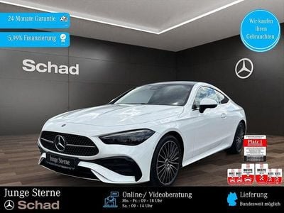 Polarweiß Gebraucht 2024 Mercedes CLE220 AMG Coupé | 52.840 € (Guter Preis)