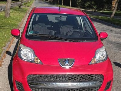Second-hand Peugeot 107 Filou 68 CP (50 kW) 2010 Roșu Hatchback
