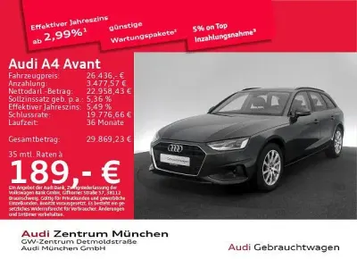 Gebraucht Audi A4 204 PS (150 kW) 2023 Manhattangrau metallic Kombi