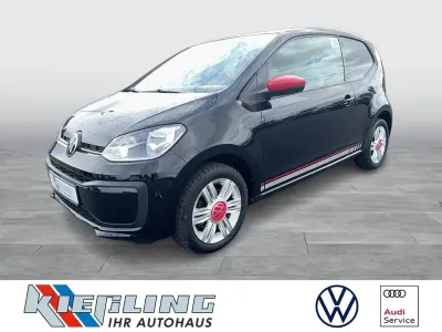 Gebraucht VW up! Beats 65 PS (47 kW) 2022 Schwarz Kleinwagen
