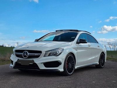Usata Mercedes CLA45 AMG AMG 360 CV (264 kW) 2014 Bianco Berlina