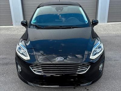 Gebraucht Ford Fiesta Titanium 95 PS (69 kW) 2021 Schwarz Kleinwagen