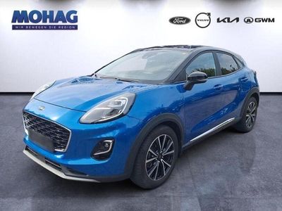 Gebraucht Ford Puma Titanium X 125 PS (91 kW) 2021 Blau SUV