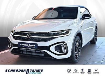 Neu VW T-Roc Cabriolet R-line 150 PS (110 kW) 2025 Weiß (pure white) Cabrio