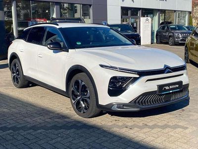 Gebraucht Citroën C5 X Shine 131 PS (96 kW) 2023 Lack weiss perlglänzend/typ au Kombi