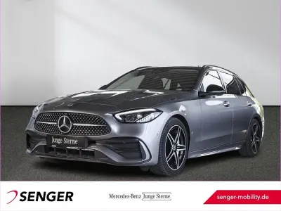 Brugt Mercedes C180 AMG 170 HK (125 kW) 2023 Grå Stationcar