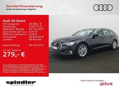 Gebraucht Audi A6 Advanced Plus 204 PS (150 kW) 2025 Firmamentblau metallic Kombi