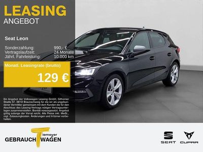 Usata Seat Leon FR 150 CV (110 kW) 2025 Nero Berlina