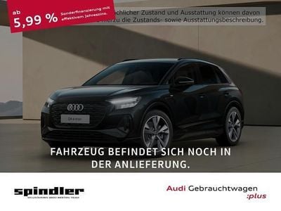 Gebraucht Audi Q4 e-tron Ambiente 150 kW (204 PS) 2022 Schwarz (mythosschwarz metallic) SUV