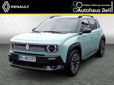 Neu Renault 4 E-Tech Iconic 110 kW (150 PS) 2025 Hautsdefrancegrün, black pe SUV