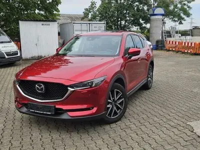 Gebraucht Mazda CX-5 Sports-Line 194 PS (142 kW) 2017 Rot SUV
