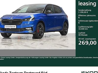 Neu Skoda Fabia Sport 177 PS (130 kW) 2025 Raceblau metallic / blackmagic Kleinwagen