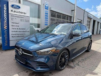 Gebraucht Mercedes B220 AMG line 190 PS (139 kW) 2020 Denimblau  metalliclack Kleinwagen