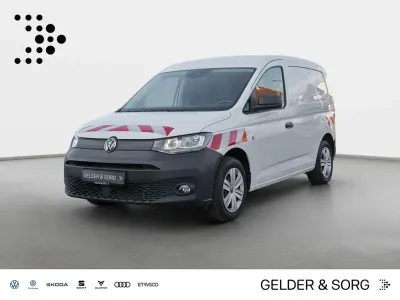 Gebraucht VW Caddy 122 PS (89 kW) 2021 Weiß Van / Kleinbus