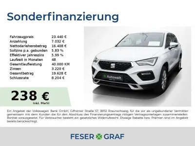 Gebraucht Seat Ateca Style 150 PS (110 kW) 2022 Weiß SUV