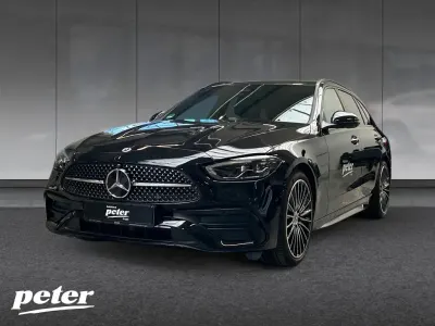 Gebraucht Mercedes C180 AMG 170 PS (125 kW) 2026 Metalliclack obsidianschwarz m Kombi