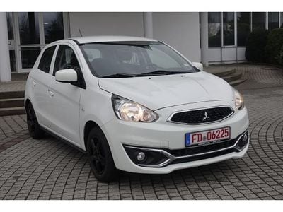 Gebraucht Mitsubishi Space Star Basis 71 PS (52 kW) 2016 S) (weiss Kleinwagen