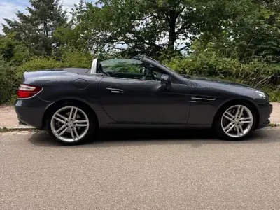 Gebraucht Mercedes SLK200 184 PS (135 kW) 2015 Grau Cabrio