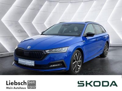 Gebraucht Skoda Octavia SportLine 150 PS (110 kW) 2022 Blau Kombi