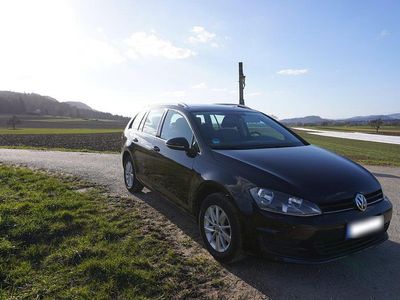 Gebraucht VW Golf VII 110 PS (80 kW) 2016 Schwarz Kombi