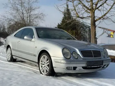 Gebraucht Mercedes CLK230 Elegance 193 PS (141 kW) 1998 Silber Coupé