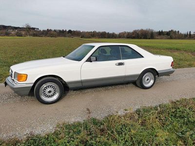 Käytetty Mercedes 500 231 HP (169 kW) 1984 Valkoinen Coupe - kaksiovinen