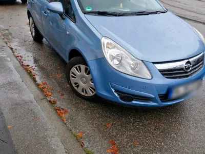 Gebraucht Opel Corsa 96 PS (70 kW) 2008 Blau Kleinwagen