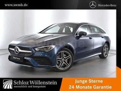 Gebraucht Mercedes CLA250e Shooting Brake AMG 218 PS (160 kW) 2023 Denimblau metallic Kombi