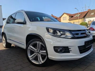 Gebraucht VW Tiguan R-line 184 PS (135 kW) 2015 Weiß SUV