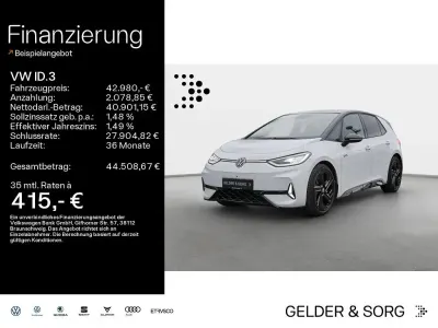 Brugt VW ID.3 GTX 210 kW (286 HK) 2025 Hvid Hatchback