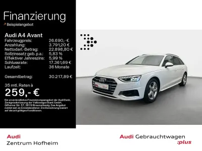 Gebraucht Audi A4 Advanced 204 PS (150 kW) 2022 Ibisweiß Kombi