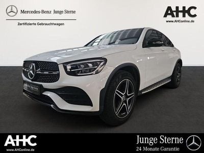 Gebraucht Mercedes GLC400d AMG 330 PS (242 kW) 2021 Unilack polarweiß Coupé