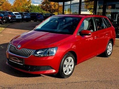 Gebraucht Skoda Fabia Ambition 90 PS (66 kW) 2015 Rot Kleinwagen
