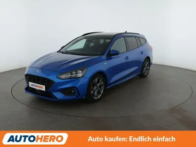 Gebraucht Ford Focus ST-Line X 155 PS (114 kW) 2020 Blau Kombi
