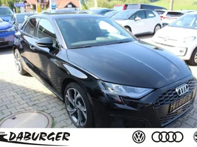 Gebraucht Audi A3 Advanced 110 PS (80 kW) 2021 Schwarz Limousine