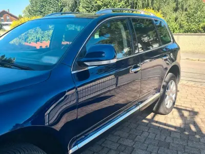Usata VW Touareg 239 CV (175 kW) 2008 Blu SUV