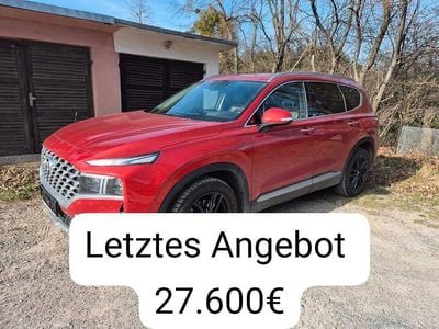 Gebraucht Hyundai Santa Fe Premium 200 PS (147 kW) 2021 Orange SUV