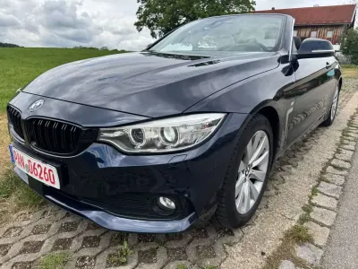 Gebraucht BMW 420 Comfort Edition 184 PS (135 kW) 2014 Blau Cabrio