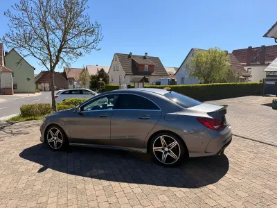 Occasion Mercedes CLA250 AMG line 218 ch (160 kW) 2015 Gris Berline